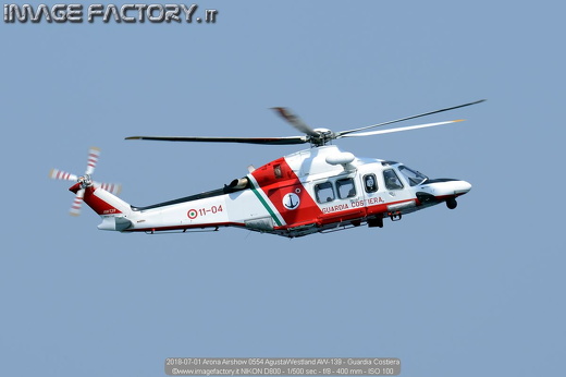 2018-07-01 Arona Airshow 0554 AgustaWestland AW-139 - Guardia Costiera